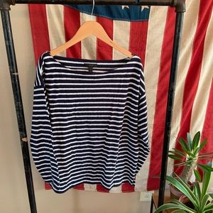 J.Crew Classic Boatneck Striped Tee